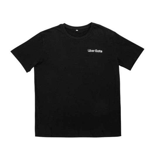 Uber Eats 品牌短袖上衣 (黑)