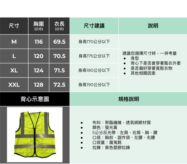 Uber Eats 反光背心