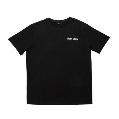 Uber Eats 品牌短袖上衣 (黑）