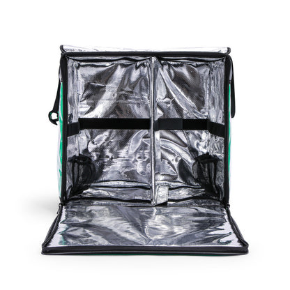 【安全開通組】Uber Eats 反光保溫袋（綠）升級版 + 反光背心