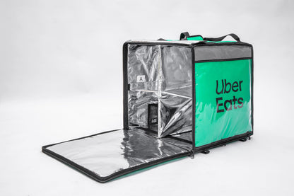 Uber Eats 反光保溫袋（綠）加大款