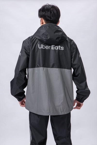 Uber Eats兩截式雨衣