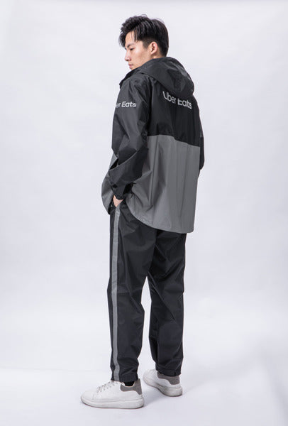 Uber Eats兩截式雨衣