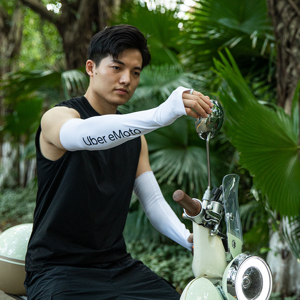 Uber eMoto 抗UV涼感袖套