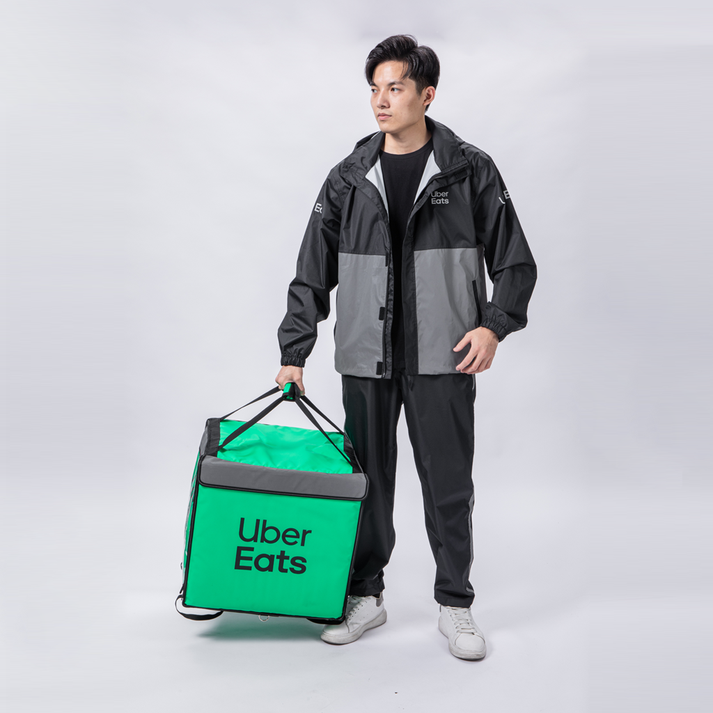 Uber Eats 反光保溫袋（綠）加大款