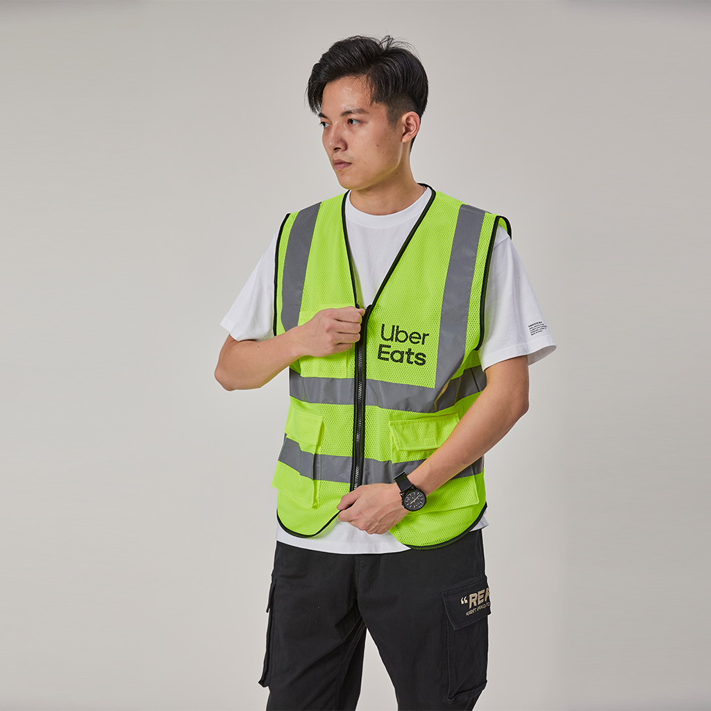 Uber Eats 反光背心